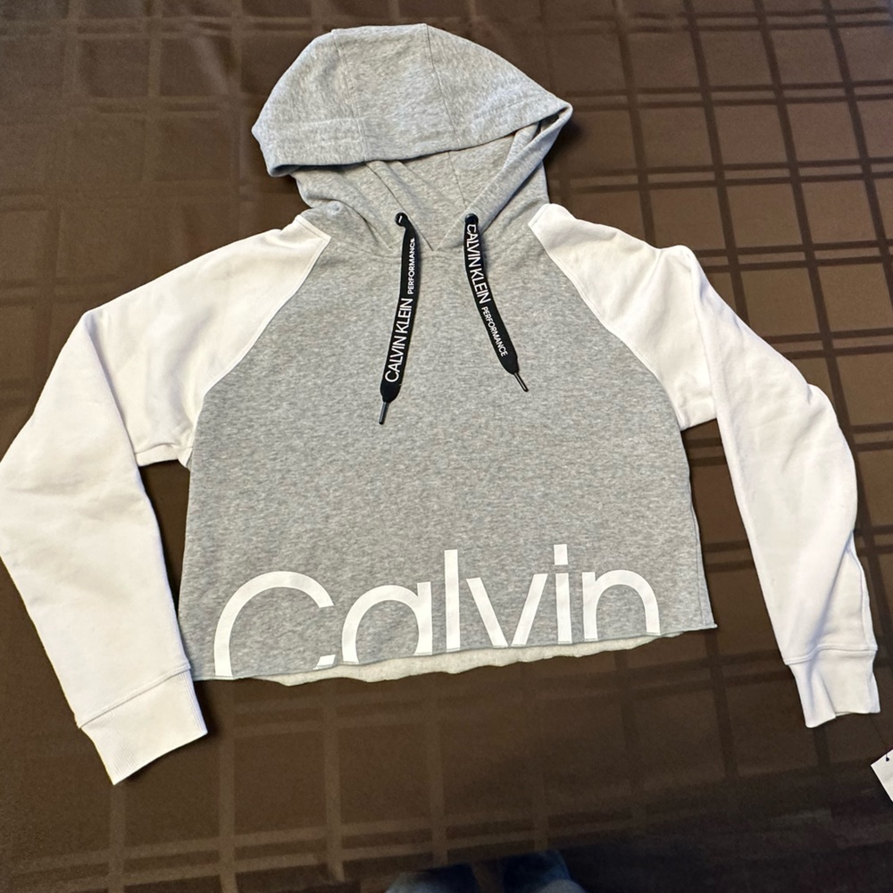 Calvin Klein crop hoodie